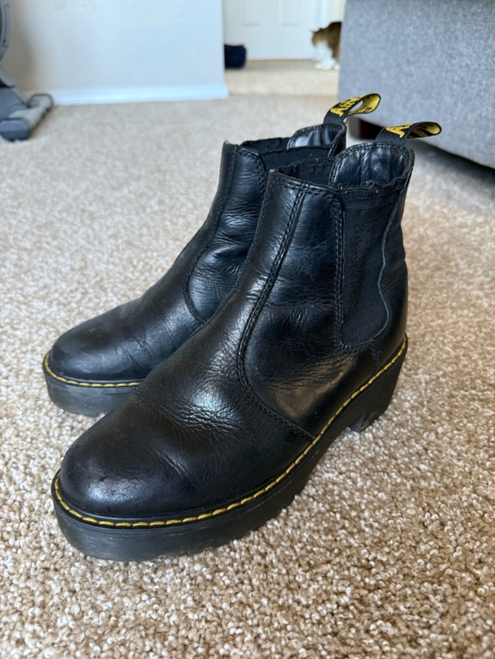 DR MARTENS Rometty Platform Chelsea Boots